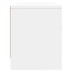 Fehér szerelt fa tv-szekrény 102x30x37,5 cm Fehér szerelt fa tv-szekrény 102x30x37,5 cm