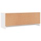 Fehér szerelt fa tv-szekrény 102x30x37,5 cm Fehér szerelt fa tv-szekrény 102x30x37,5 cm