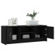 Fekete szerelt fa tv-szekrény 102x30x37,5 cm Fekete szerelt fa tv-szekrény 102x30x37,5 cm
