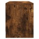 Füstös tölgyszínű szerelt fa tv-szekrény 102x30x37,5 cm