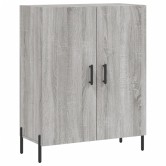 Szürke sonoma szerelt fa magasszekrény 69,5 x 34 x 180 cm Szürke sonoma szerelt fa magasszekrény 69,5 x 34 x 180 cm