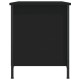 Fekete szerelt fa tv-szekrény 80x40x50 cm Fekete szerelt fa tv-szekrény 80x40x50 cm