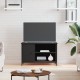 Fekete szerelt fa tv-szekrény 80x40x50 cm Fekete szerelt fa tv-szekrény 80x40x50 cm