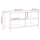 Szürke sonoma színű szerelt fa tv-szekrény 100x40x50 cm Szürke sonoma színű szerelt fa tv-szekrény 100x40x50 cm