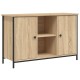 Sonoma-tölgyszínű szerelt fa tv-szekrény 100 x 35 x 65 cm Sonoma-tölgyszínű szerelt fa tv-szekrény 100 x 35 x 65 cm