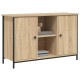 Sonoma-tölgyszínű szerelt fa tv-szekrény 100 x 35 x 65 cm Sonoma-tölgyszínű szerelt fa tv-szekrény 100 x 35 x 65 cm