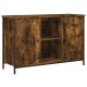 Füstös tölgyszínű szerelt fa tv-szekrény 100x35x65 cm Füstös tölgyszínű szerelt fa tv-szekrény 100x35x65 cm