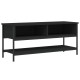 Fekete szerelt fa tv-szekrény 100 x 35 x 45 cm Fekete szerelt fa tv-szekrény 100 x 35 x 45 cm