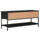 Fekete szerelt fa tv-szekrény 100 x 35 x 45 cm Fekete szerelt fa tv-szekrény 100 x 35 x 45 cm