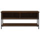 Barna tölgy színű szerelt fa tv-szekrény 100 x 35 x 45 cm Barna tölgy színű szerelt fa tv-szekrény 100 x 35 x 45 cm