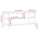 Barna tölgy színű szerelt fa tv-szekrény 100 x 35 x 45 cm Barna tölgy színű szerelt fa tv-szekrény 100 x 35 x 45 cm