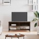 Barna tölgy színű szerelt fa tv-szekrény 100 x 35 x 45 cm Barna tölgy színű szerelt fa tv-szekrény 100 x 35 x 45 cm