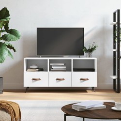 Fehér műfa tv-szekrény 102 x 36 x 50 cm
