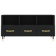 Fekete műfa tv-szekrény 102 x 36 x 50 cm