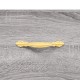 Szürke sonoma színű műfa tv-szekrény 102 x 36 x 50 cm