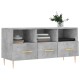 Betonszürke műfa tv-szekrény 102 x 36 x 50 cm