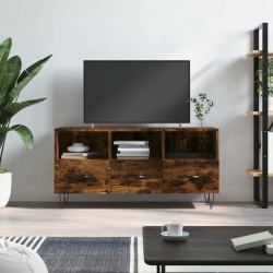 Füstös tölgyszínű műfa tv-szekrény 102 x 36 x 50 cm