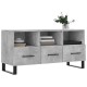 Betonszürke műfa tv-szekrény 102 x 36 x 50 cm Betonszürke műfa tv-szekrény 102 x 36 x 50 cm