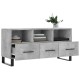 Betonszürke műfa tv-szekrény 102 x 36 x 50 cm Betonszürke műfa tv-szekrény 102 x 36 x 50 cm