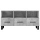 Betonszürke műfa tv-szekrény 102 x 36 x 50 cm Betonszürke műfa tv-szekrény 102 x 36 x 50 cm