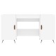 Fehér szerelt fa íróasztal 140 x 50 x 75 cm