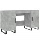 Betonszürke szerelt fa íróasztal 140 x 50 x 75 cm Betonszürke szerelt fa íróasztal 140 x 50 x 75 cm