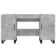 Betonszürke szerelt fa íróasztal 140 x 50 x 75 cm Betonszürke szerelt fa íróasztal 140 x 50 x 75 cm