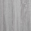 Szürke sonoma színű szerelt fa faliszekrény 100 x 36,5 x 35 cm