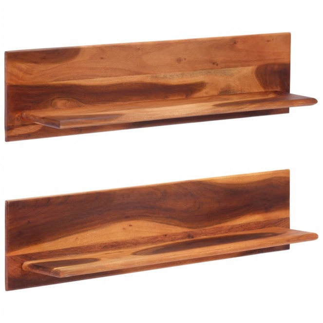 2 darab tömör akácfa fali polc 112 x 20 x 26 cm 2 darab tömör akácfa fali polc 112 x 20 x 26 cm
