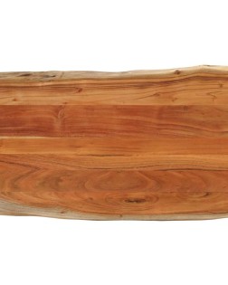 Tömör akácfa téglalap alakú asztallap 100x60x3,8 cm