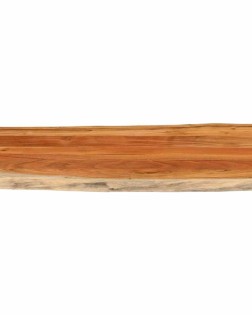 Tömör akácfa téglalap alakú asztallap 100x60x3,8 cm