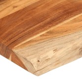 Tömör akácfa téglalap alakú asztallap 100x60x3,8 cm