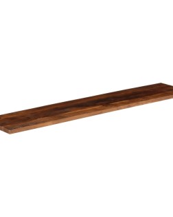 Tömör újrahasznosított fa téglalap alakú asztallap 140x40x2,5cm