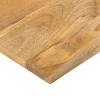 Tömör mangófa téglalap alakú asztallap 80x50x3,8 cm