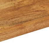 Tömör mangófa téglalap alakú asztallap 70x60x2,5 cm