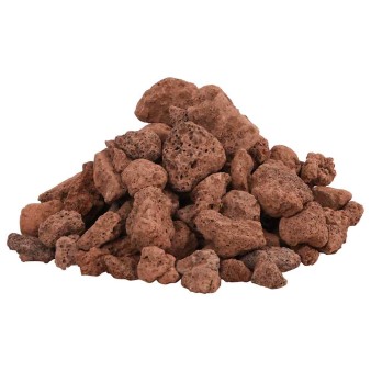 25 kg piros vulkanikus kőzet 1-2 cm