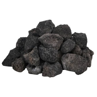 Fekete vulkanikus kőzetek 3-5 cm 10 kg