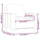Bordó műbőr kanapéfotel 60 cm Bordó műbőr kanapéfotel 60 cm