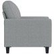 Világosszürke szövet kanapéfotel 60 cm Világosszürke szövet kanapéfotel 60 cm