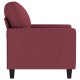 Bordó szövet kanapéfotel 60 cm Bordó szövet kanapéfotel 60 cm