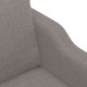 Tópszínű szövet kanapéfotel 60 cm Tópszínű szövet kanapéfotel 60 cm