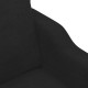 Kétszemélyes fekete szövetkanapé 120 cm Kétszemélyes fekete szövetkanapé 120 cm