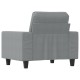 Világosszürke szövet kanapéfotel 60 cm Világosszürke szövet kanapéfotel 60 cm