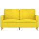 2 személyes világossárga szövet kanapé 120 cm 2 személyes világossárga szövet kanapé 120 cm