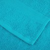 Prémium szaunatörölköző solund 10 db türkizkék 80 x 200 cm 600 g/m²