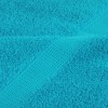 Prémium szaunatörölköző solund 10 db türkizkék 80 x 200 cm 600 g/m²