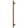 20 db bronz rozsdamentes acél szekrényfogantyú 224 mm