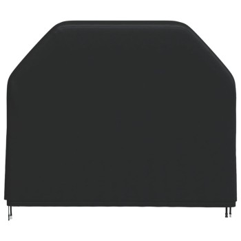 Fekete 420d oxford szövet grillsütőhuzat 140 x 58 x 106 cm