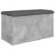 Betonszürke szerelt fa tárolópad 82 x 42 x 45 cm Betonszürke szerelt fa tárolópad 82 x 42 x 45 cm