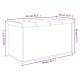 Betonszürke szerelt fa tárolópad 82 x 42 x 45 cm Betonszürke szerelt fa tárolópad 82 x 42 x 45 cm